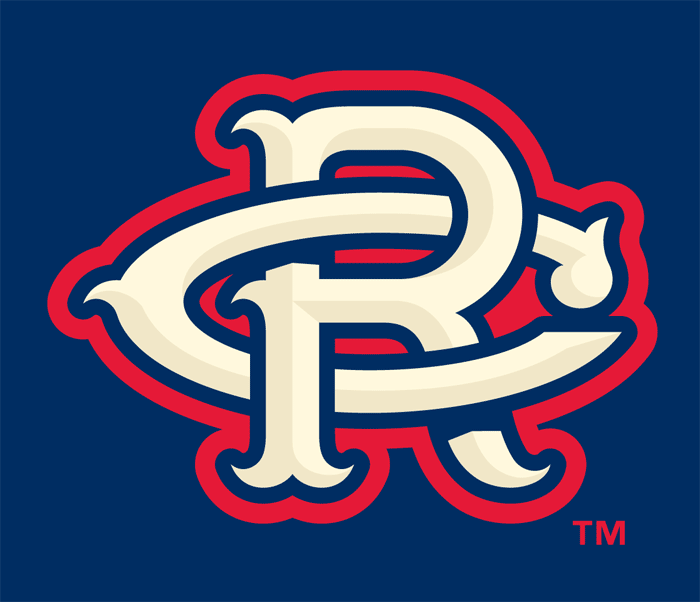 CR Logo - Cedar Rapids Kernels Cap Logo (2007) - Vintage style CR outlined in ...