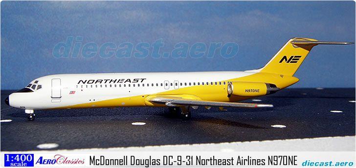 Northeast Yellow Bird Airline Logo - Model Aircraft : McDonnell Douglas DC-3 C-53-DO Northeast Airlines ...