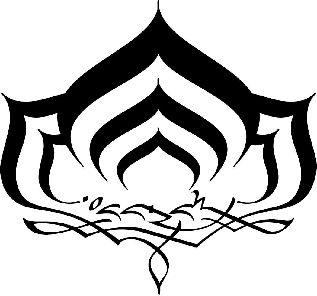 Lotus Warframe Logo - Original Lotus symbol missing from glyphs, Animation, & UI