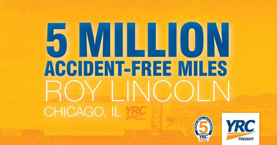 Yellow Freight Logo - YRC Freight Driver Roy Lincoln Achieves 5 Million Mile Safety