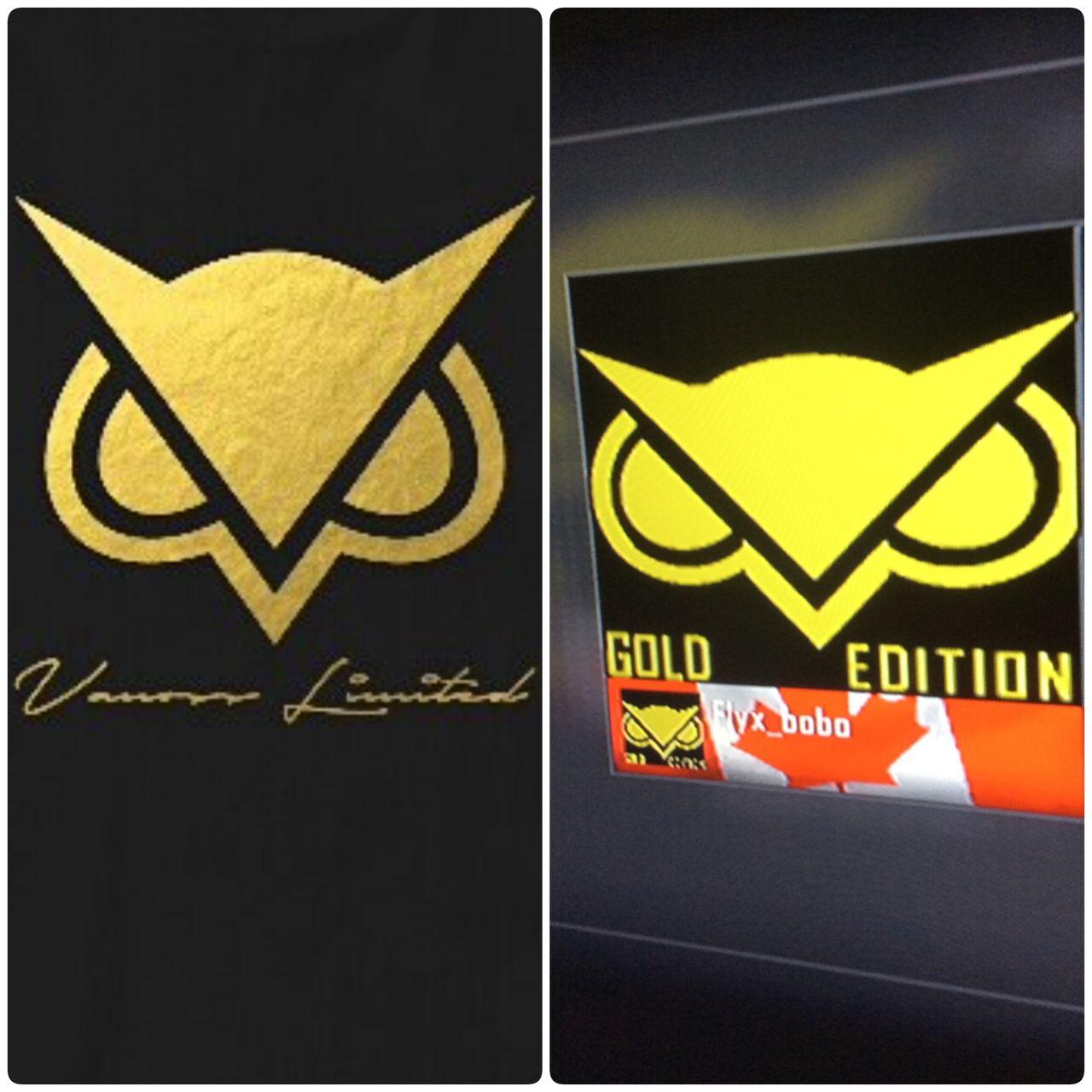 VanossGaming Gold Logo - Vanoss new Logo I made in bo2 emblems Gold Edition #vanossgaming