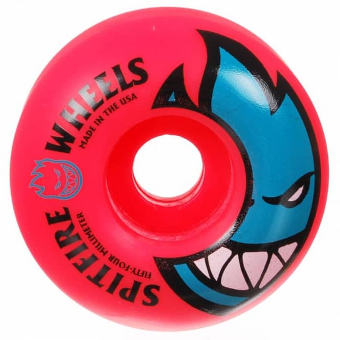 Red Spitfire Wheels Logo - Spitfire Wheels Spitfire Big Head Rocket Red Skateboard Wheel 54mm ...