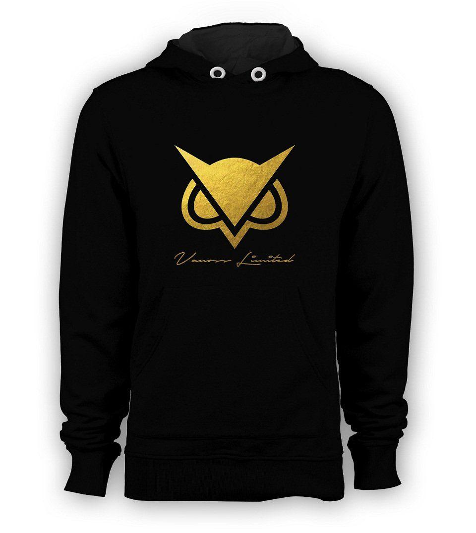VanossGaming Gold Logo - Vanoss Game Owl Hodini Gold Logo Pullover Hoodie Vanossgaming