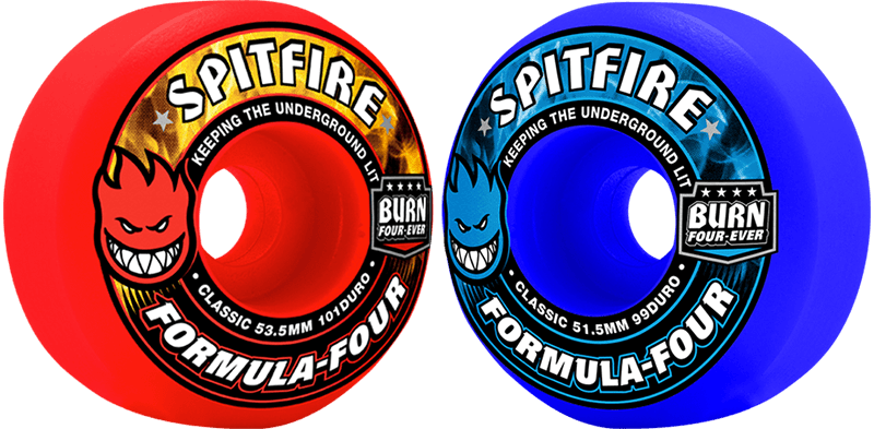 Red Spitfire Wheels Logo - Spitfire Keeping The Underground Lit *