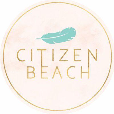 Beach Apparel Logo - Citizen Beach Apparel on Etsy