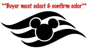 Disney Cruise Line Logo - Disney Cruise Line logo vinyl decal, sticker - NEW | eBay