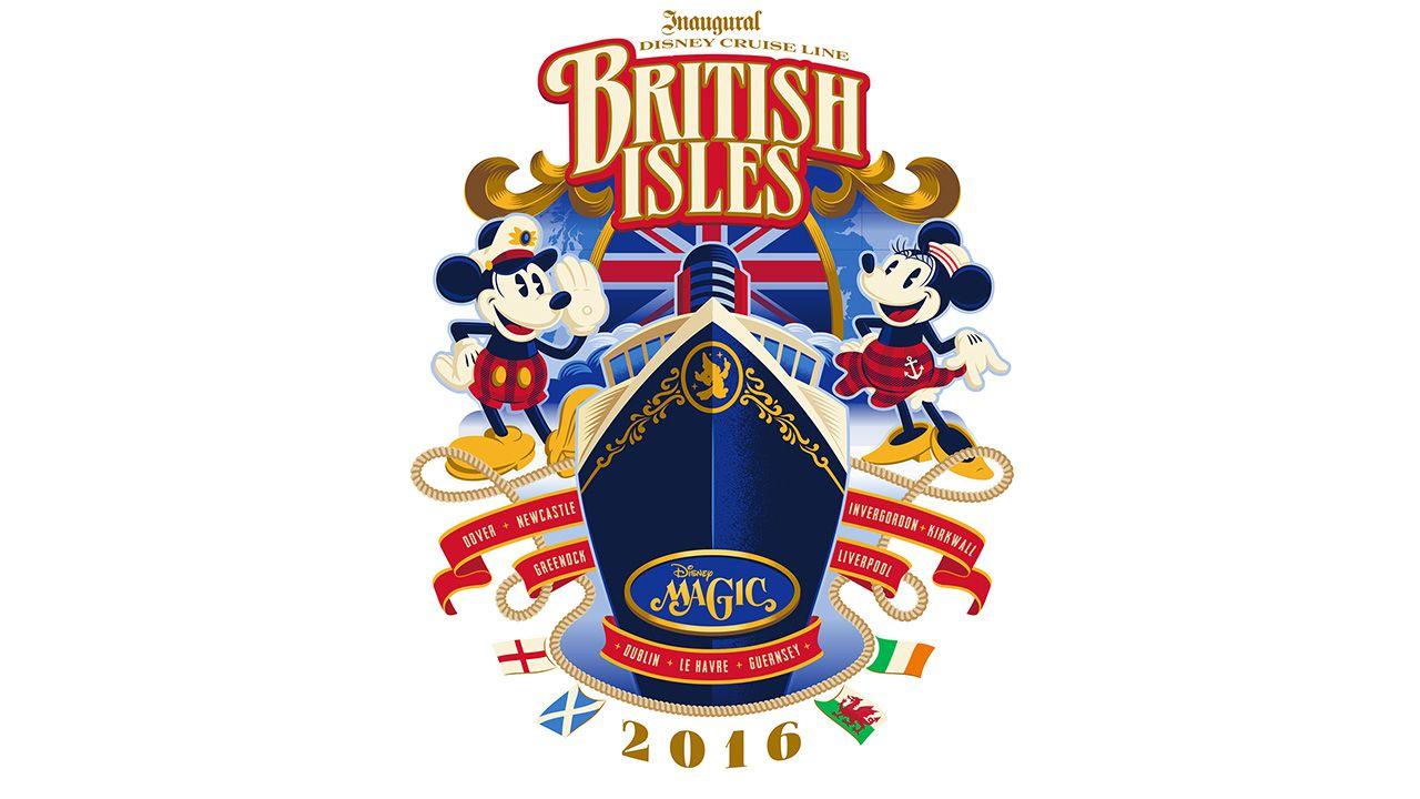 Disney Cruise Logo - First Look at Disney Cruise Line – Special Itinerary British Isles ...