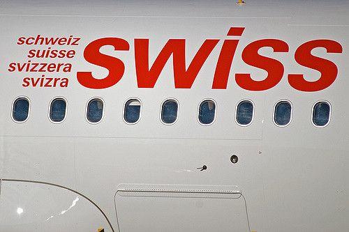 Swiss International Airlines Logo - Swiss International Airlines Logo. Dusseldorf EDDL 09 02 2