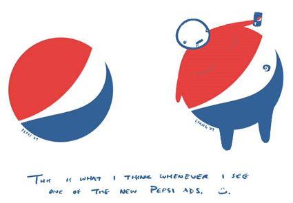 Pepsi Logo - New Pepsi Logo Looks Like a Little Fat Man