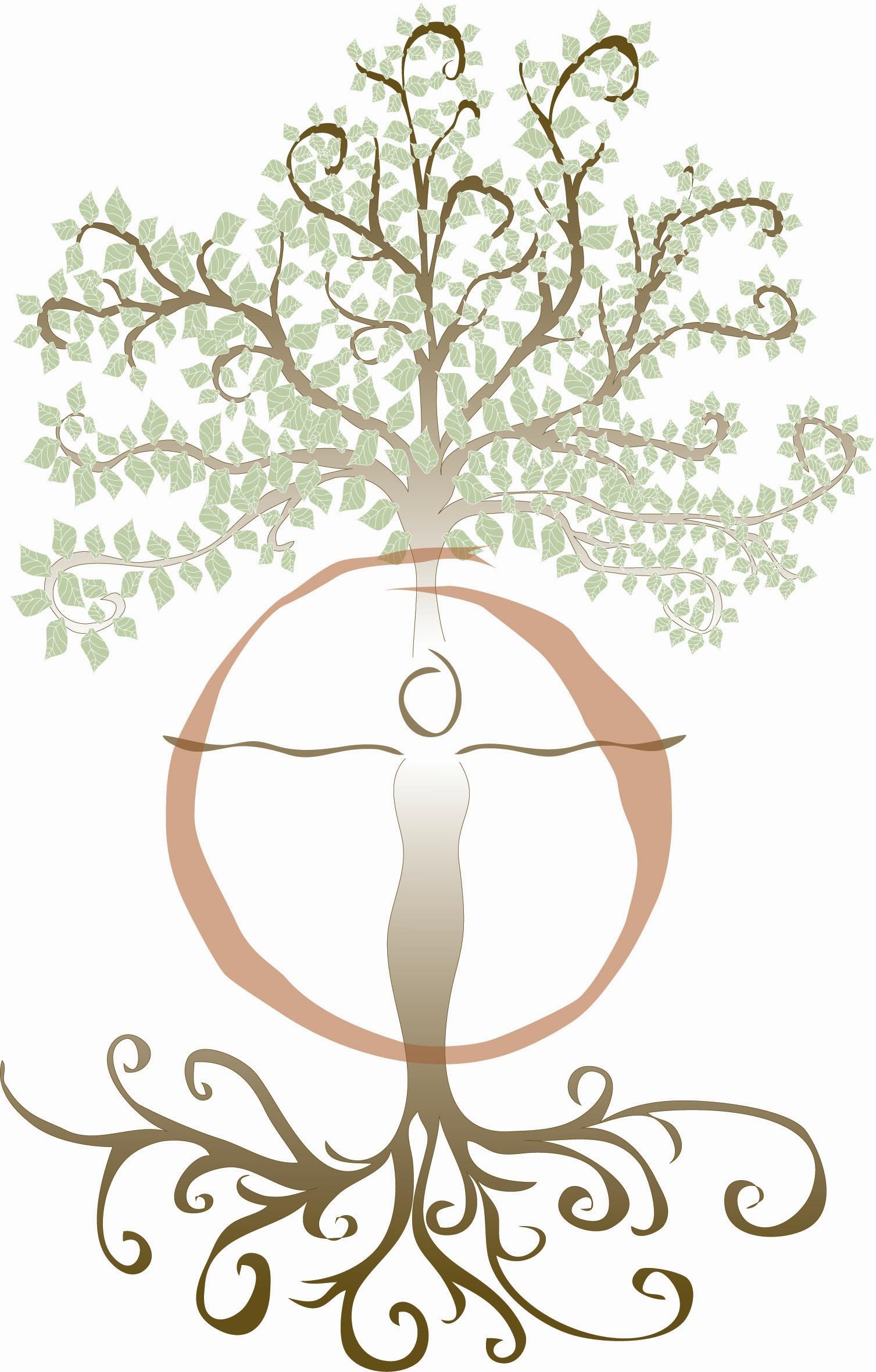 Female Tree Logo - tree woman - Building SOUL PsychotherapyBuilding SOUL Psychotherapy