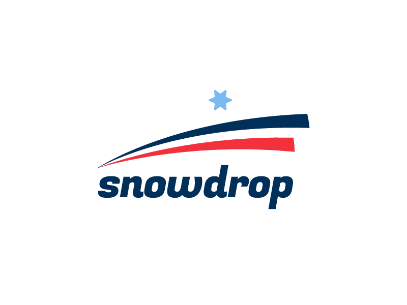 Snow Challenge Logo - Snowdrop Daily logo Challenge (Day 8)
