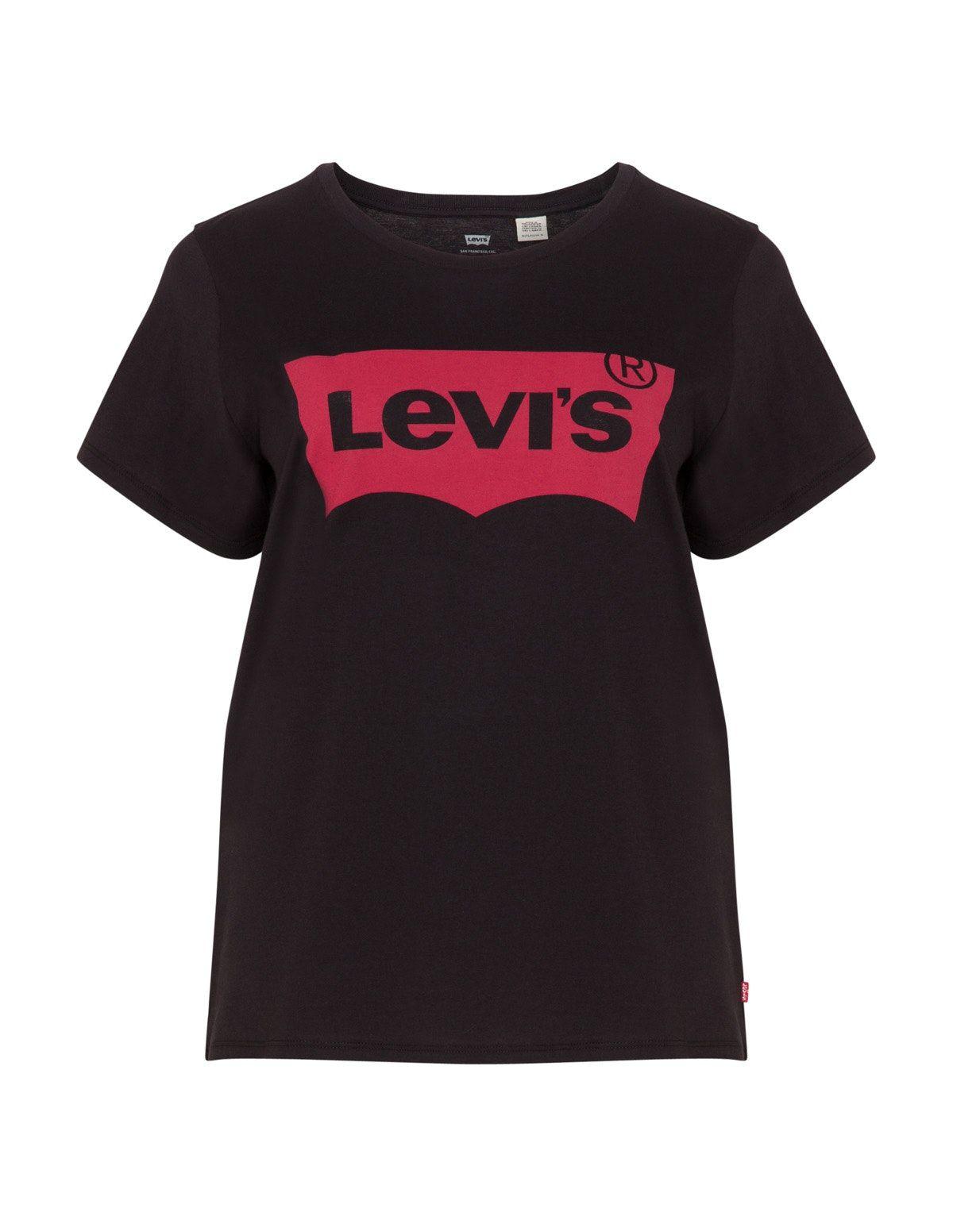 Red and Gray with an S' Logo - LEVI S T Shirt
