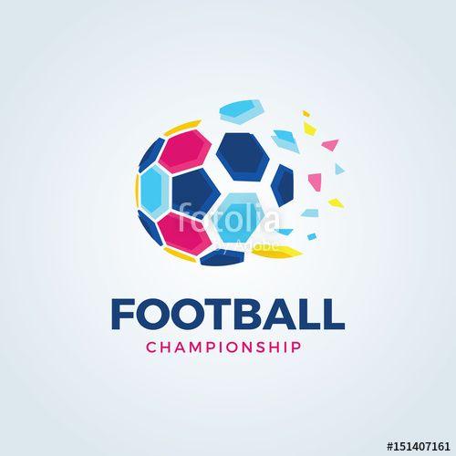 Football Logo - Football Logo, Soccer Logo Collection. Stock Image And Royalty Free