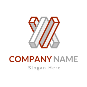 Red and Gray with an S' Logo - Free 3D Logo Designs. DesignEvo Logo Maker