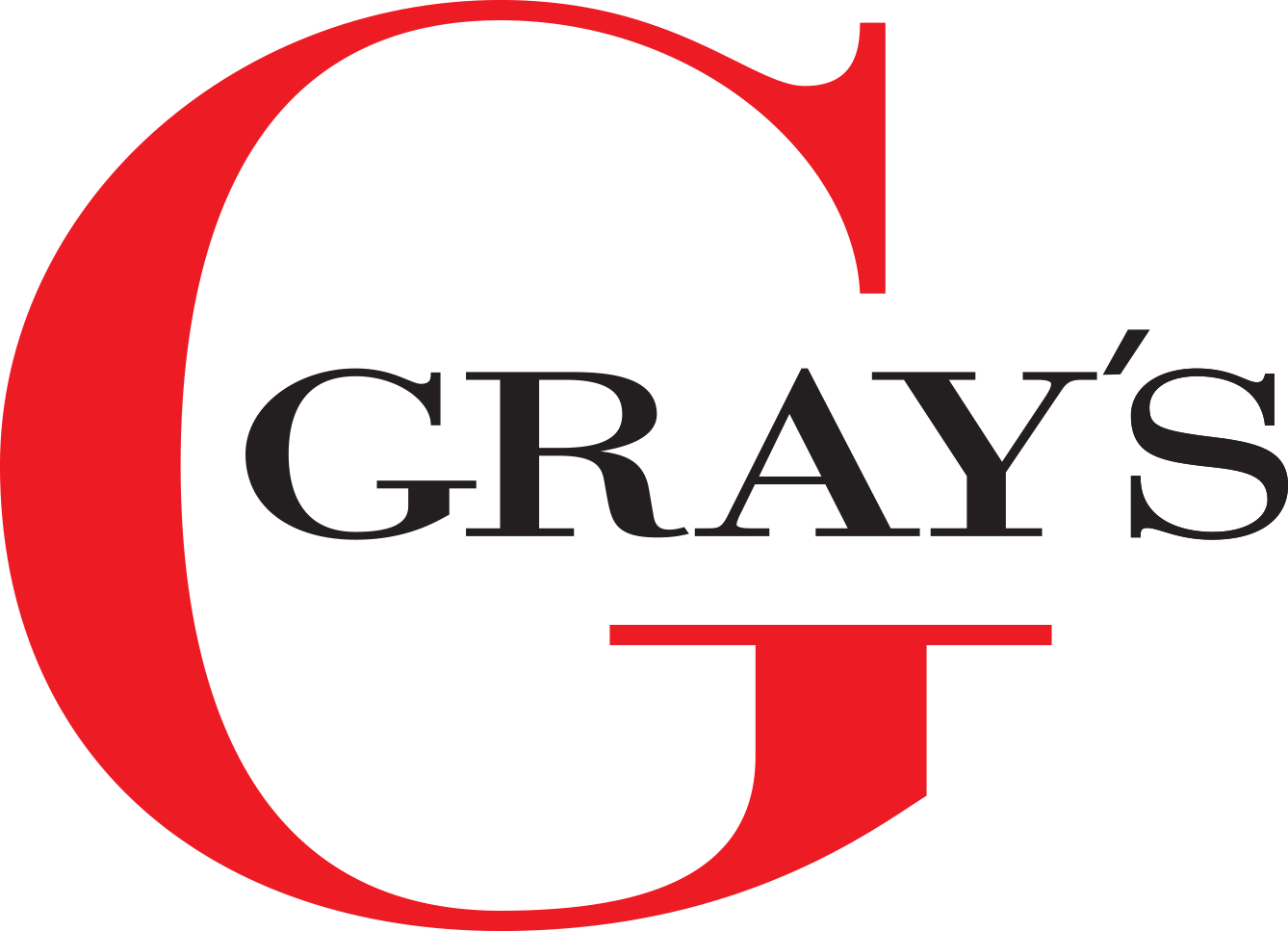 Red and Gray with an S' Logo - Real Estate — Gray's Auctioneers