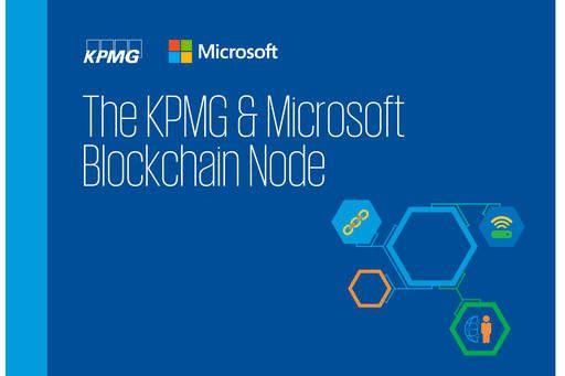Microsoft Blockchain Logo - KPMG and Microsoft Blockchain Services