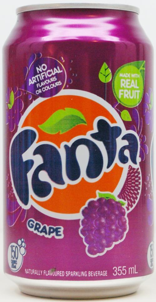 Grape Fanta Logo - FANTA Grape Soda 355mL Canada