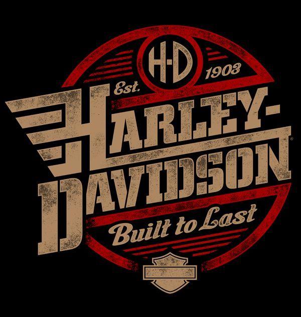 Harley Logo - Harley-Davidson Illustrations | type | Harley davidson, Harley ...
