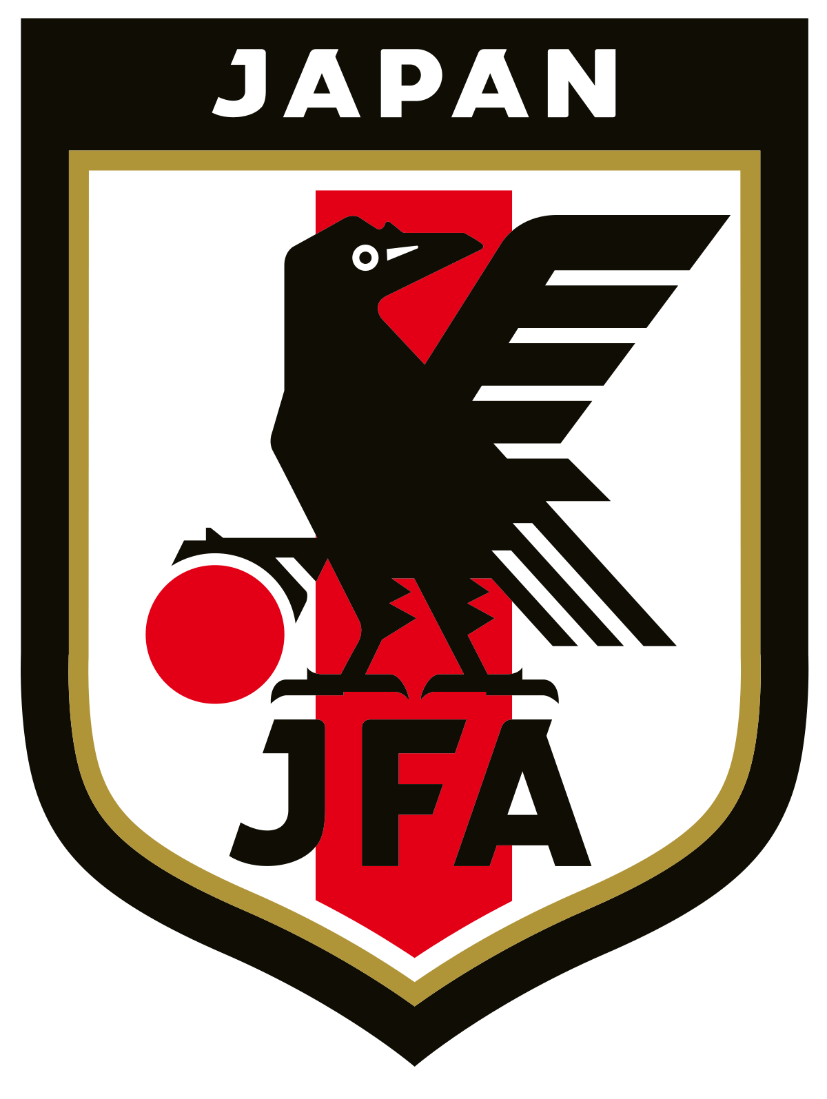 Red H Football Logo - Japan national football team