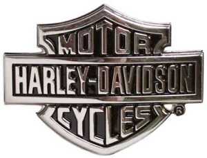 Harley Logo - Harley-Davidson Men's Chrome Bar & Shield Logo Belt Buckle ...