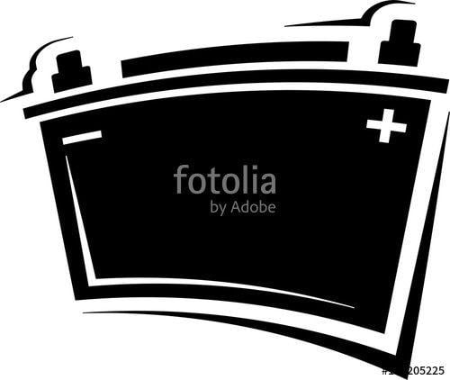 Auto Battery Logo - Car Battery Icon, Design Stock Image And Royalty Free Vector Files