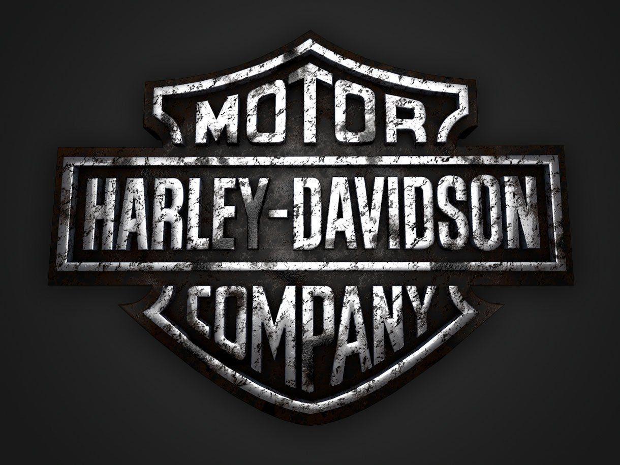 Harley Logo - Harley Davidson 3D logo experiment – Pixellogo