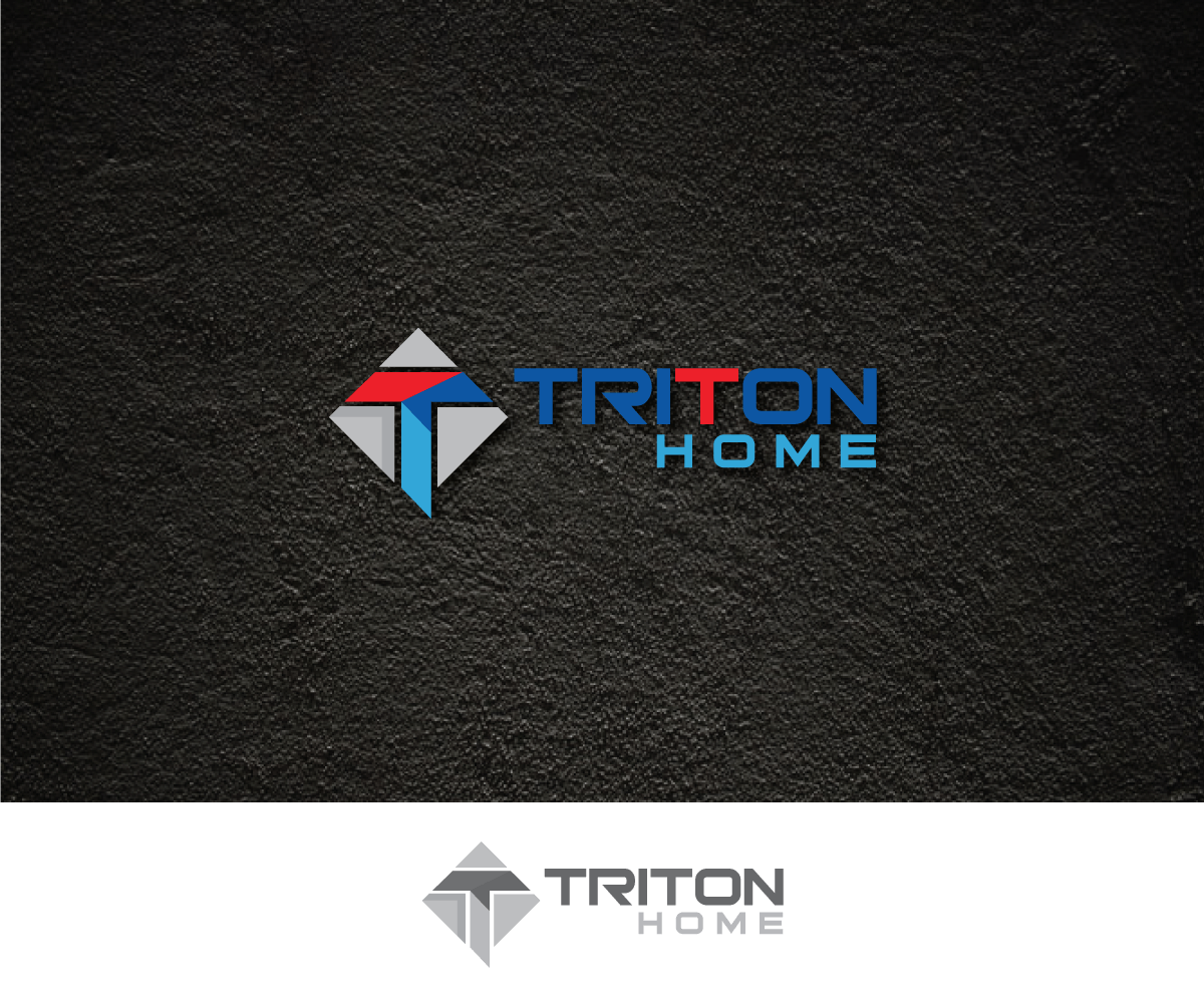 Triton Triangle Logo - Serious, Upmarket, It Company Logo Design for TRITON HOME by Omee63 ...