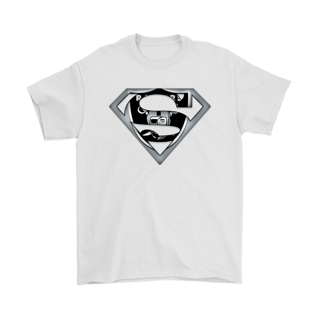 Raiders Superman Logo - We Are Undefeatable The Oakland Raiders x Superman NFL Shirts ...