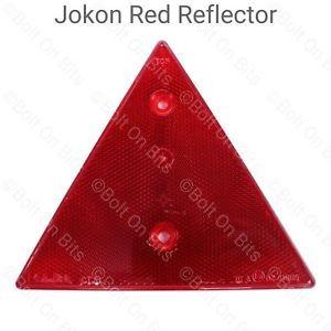 Triton Triangle Logo - Eriba Caravan Jokon Red Triangular Rear Caravan Reflector Familia ...