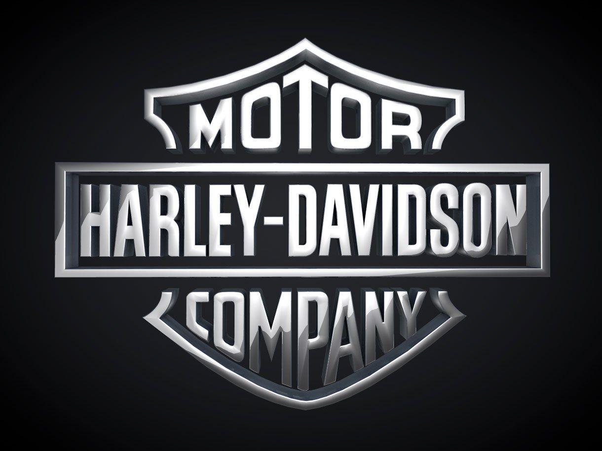 Harley Logo - Harley Davidson 3D logo experiment – Pixellogo
