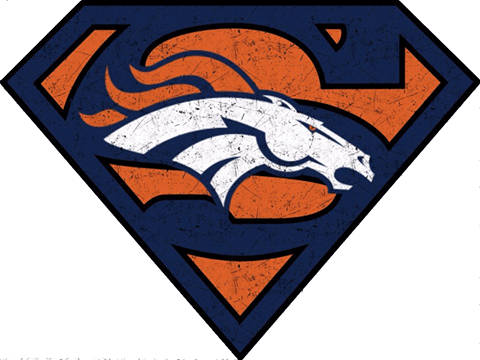 Raiders Superman Logo - Denver Broncos!!!!!!!!. Broncos