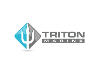 Triton Triangle Logo - Triton Marine logo design