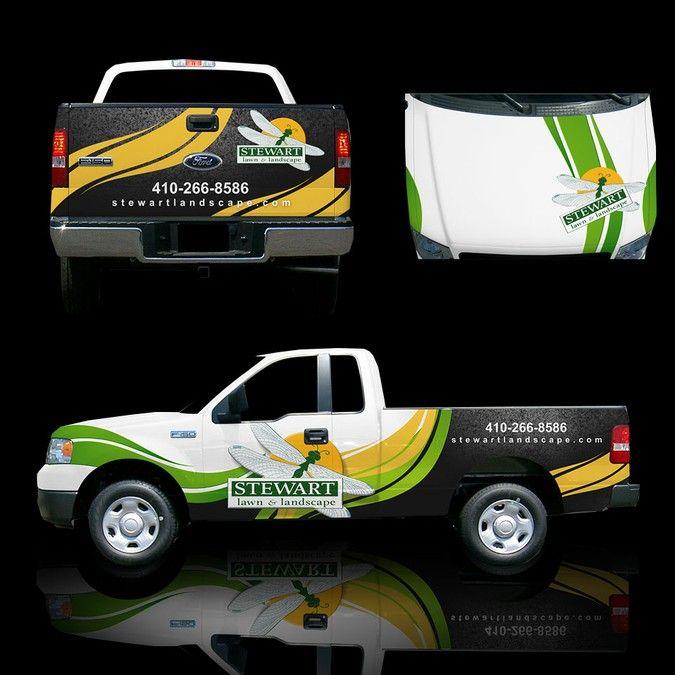 Sleek Truck Logo - Maryland Lawn & Landscape Company needs a new sleek vehicle wraps ...