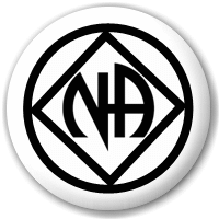 Narcotics Anonymous Logo - NA - Narcotics Anonymous Logo - Pin Button Badge | Big Cheese Badges