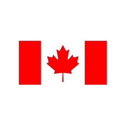 Red Canada Leaf Logo - Amazon.com: (2x) 5