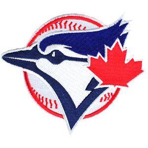 Canada Leaf Logo - Toronto Blue Jays Official MLB Team Hat Logo Baseball Patch Canada ...