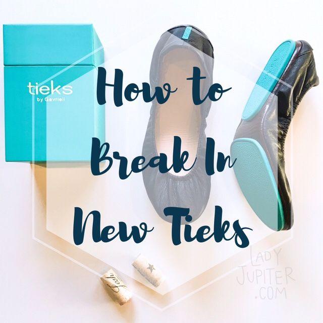 Tieks Logo - How to Break in New Tieks