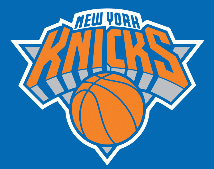 Orange and Blue Logo - New York Knicks Alternate Logo - National Basketball Association ...