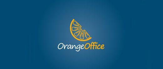 Orange and Blue Logo - 40 Delicious Orange Logo Designs For Your Inspiration