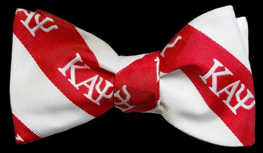 Red White Bow Tie Logo - Kappa Alpha Psi (Red and White) Bow Tie and Handkerchief Set. – Yo ...