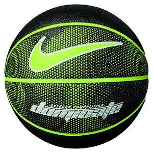 Yellow and Black Ball Logo - NEW Nike Dominate Basketball - Full Size 7 - Outdoor Ball - Black ...