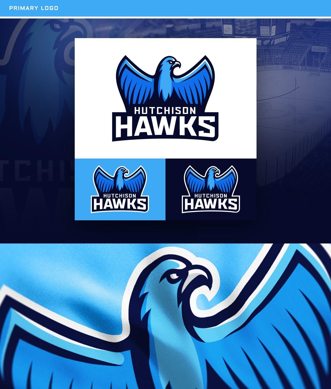 Hawks Mascot Logo - Hutchison Hawks Mascot Logo & Identity