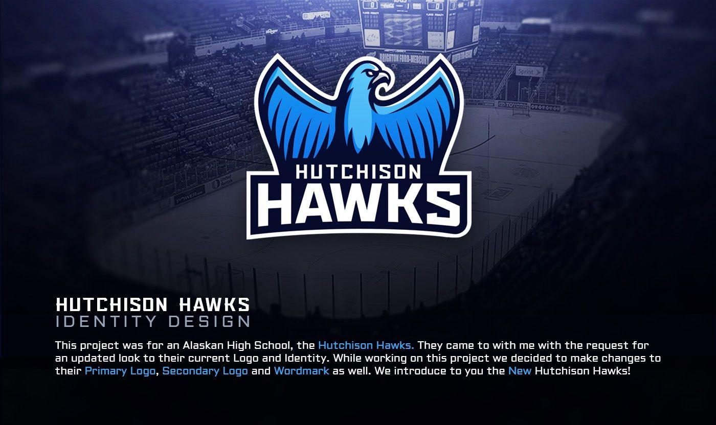 Hawks Mascot Logo - Hutchison Hawks Mascot Logo & Identity