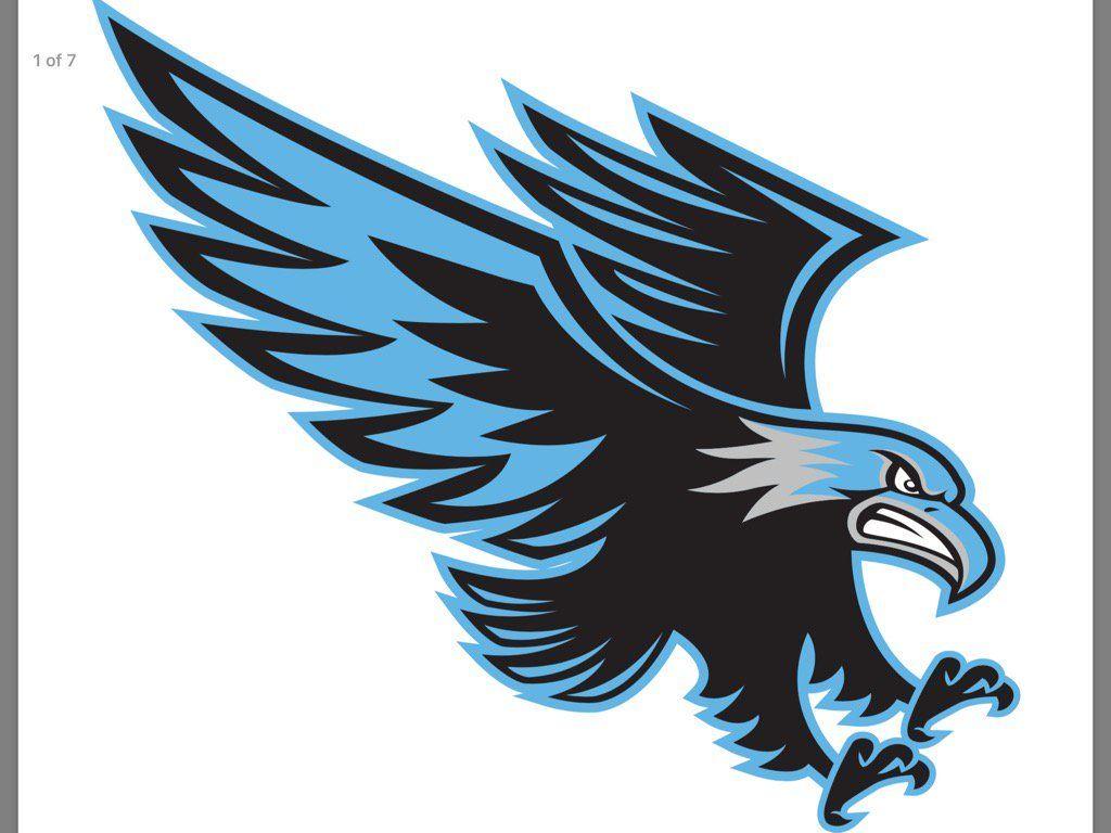 Hawks Mascot Logo - Harlan High School Hawk Mascot..Go Hawks