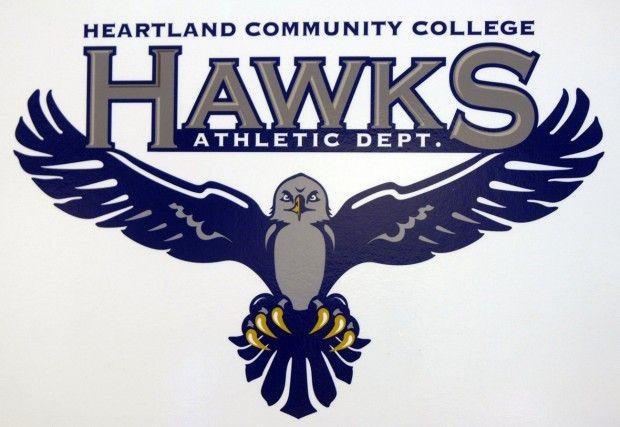 Hawks Mascot Logo - Heartland Community College Hawks logo