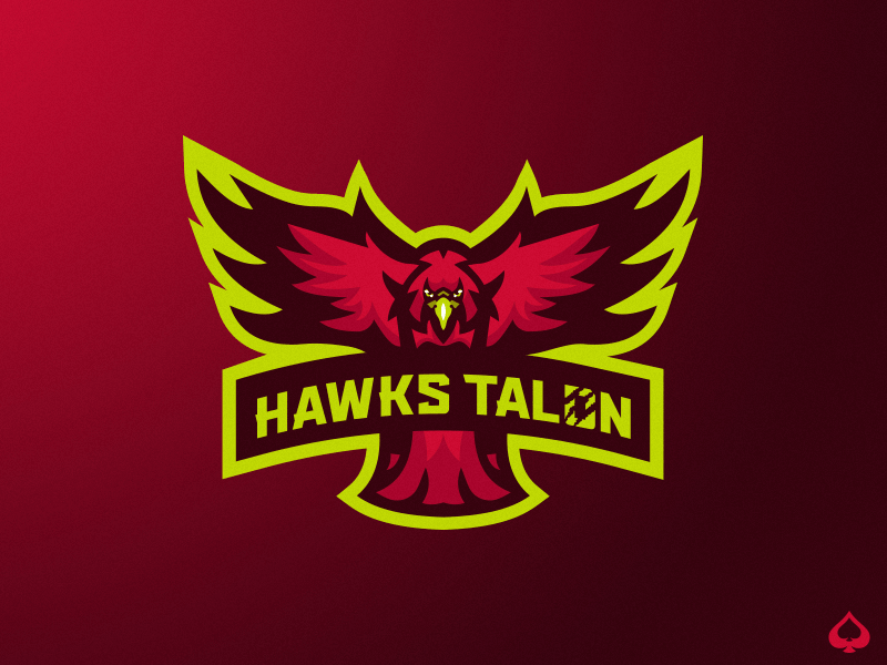 Hawks Mascot Logo - Hawks Talon Mascot Logo by Jarad | Dribbble | Dribbble