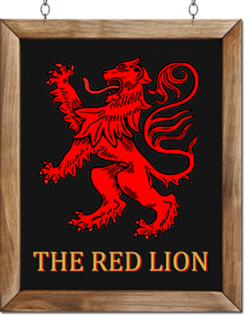 Red Lion Pub Logo - This couple visited every single pub called 'The Red Lion' in the UK