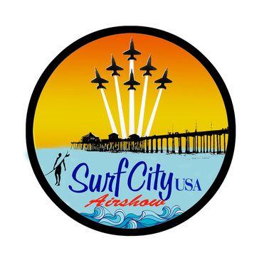 Surf City Logo - airshow logo - Surf City Family