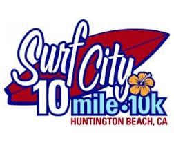 Surf City Logo - Surf City 10 Race Reviews. Huntington Beach, California