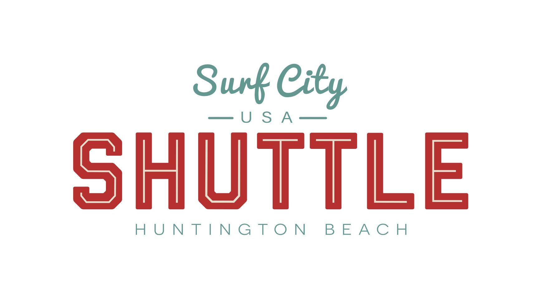 Shuttle Logo - Surf City USA Free Shuttle in Huntington Beach | Schedule